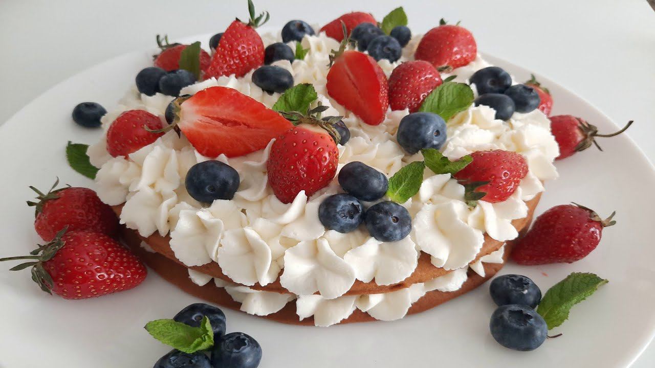 МЕДОВЫЙ ТОРТ с восхитительным кремом. Торт "Цифра". смотреть онлайн