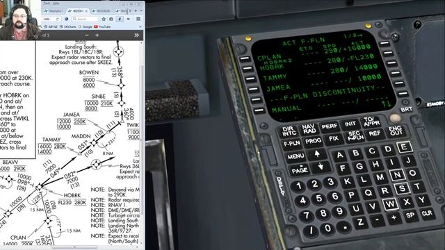 PMDG MD11 on Vatsim - New Orleans Louis Armstrong to Memphis смотреть онлайн
