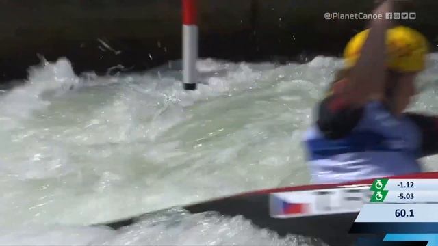 Tereza Fiserova Czech Republic Semi-Final / 2023 ICF Canoe-Kayak Slalom World Cup Augsburg Germany смотреть онлайн