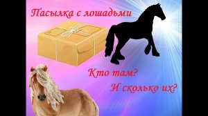 Распаковка лошадей Шляйх.