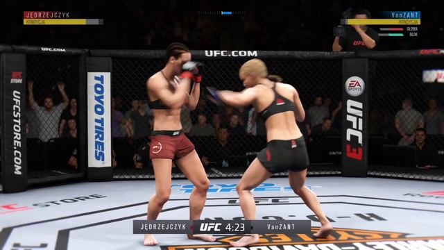 Joanna Jędrzejczyk vs Paige VanZant-UFC3 смотреть онлайн