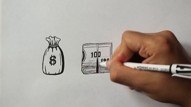 Как нарисовать Деньги поэтапно смотреть онлайн