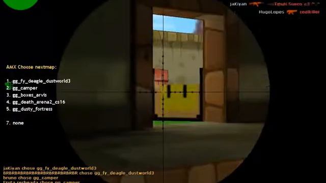 Counter Strike 1.6 GunGame MOD смотреть онлайн