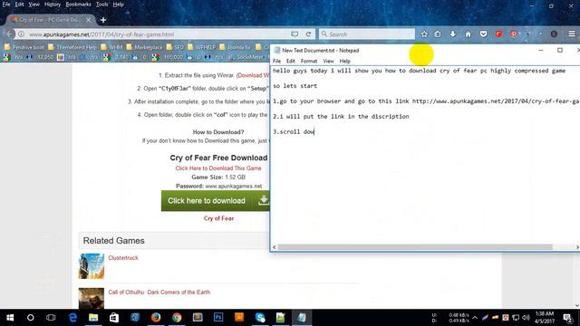 cry of fear pc highly compressed game смотреть онлайн
