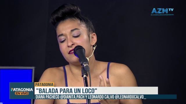 Balada para un Loco - Diana Pacheco y Leonardo Calvo (En vivo) смотреть онлайн