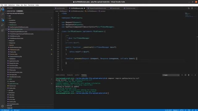 PHP fájlfeltöltés - 10.rész - CSRF védelem смотреть онлайн