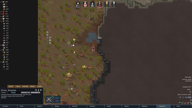 Let's Play RimWorld - Alpha 14 Lone Survivor - Ep 23 - Pregnant смотреть онлайн