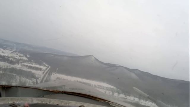 Су-24 предельно малая высота. Зима. Сопки. смотреть онлайн