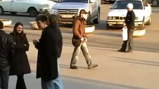 Флеш-моб в Днепропетровске смотреть онлайн