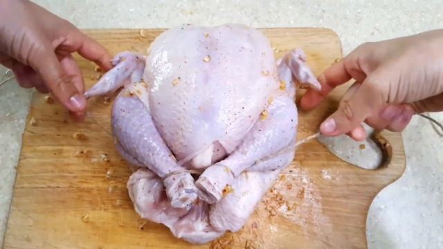 СОЧНАЯ КУРИЦА с чесноком и овощами???ПРОСТОЙ РЕЦЕПТ