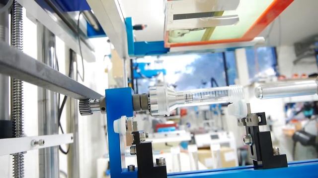 Screen Printing【PC Syringe-OEM Curved Surface Screen Print】-FineCause смотреть онлайн