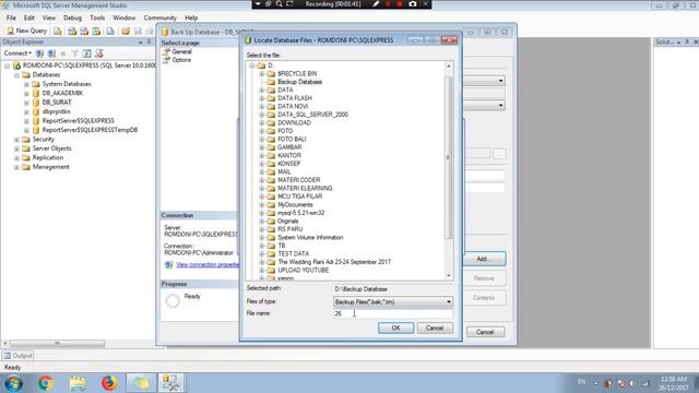 Cara Backup Database SQL Server смотреть онлайн