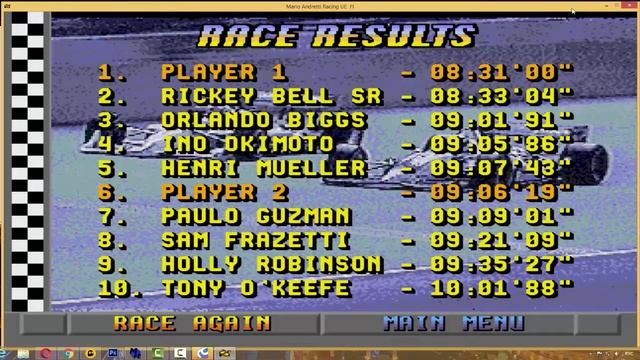 Mario Andretti Racing. Этап 4. JAMLIGHT (space team) vs Кирпич57 (практика) смотреть онлайн