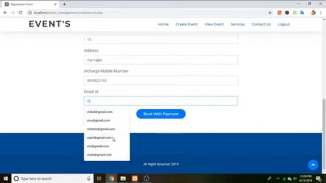 Event Management System | Connect to MySQL with PHP in XAMPP / Create a new database смотреть онлайн