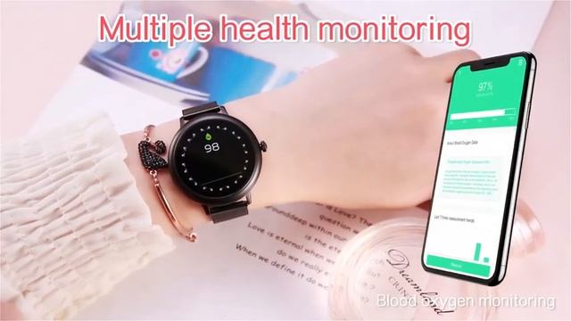 Smartwatch CF80 Mujer Elegante Fitness Control Menstrual - EGIDI Store смотреть онлайн
