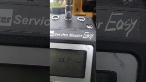 Замер давления в АКПП фронтального погрузчика SEM