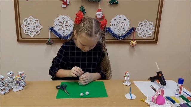 Мастер-класс "Снеговик" смотреть онлайн