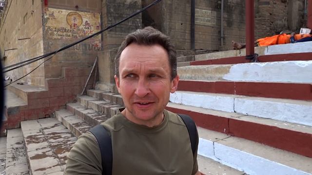 Мотопутешествие по Индии. Варанаси, самый грязный город Индии. ч.30 смотреть онлайн