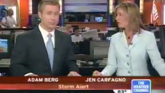 TWC STORM ALERT - Hurricane Dennis Coverage - July 9, 2005 смотреть онлайн