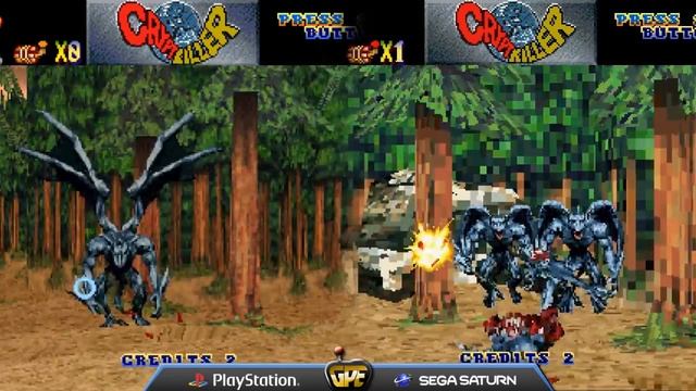 PlayStation Vs Sega Saturn - Crypt Killer смотреть онлайн