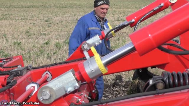 Комбинированный агрегат HORSCH Tiger MT новая замена плугу? Работа с трактором John Deere 8430 смотреть онлайн