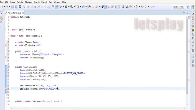 Video #68 - Java Swing Tutorial JComboBox Example #2 смотреть онлайн