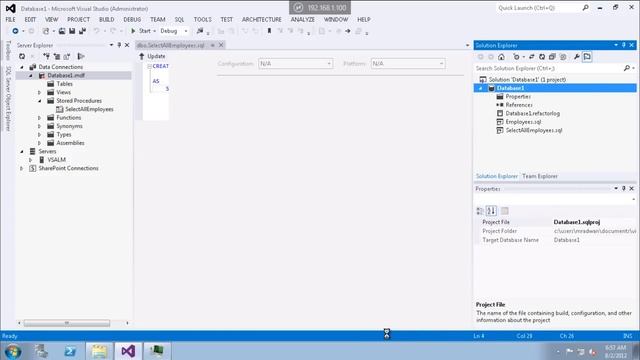 SSDT (SQL Server Developer Tool) 2012 смотреть онлайн