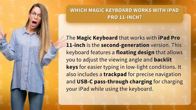 Which Magic Keyboard works with iPad Pro 11-inch? смотреть онлайн