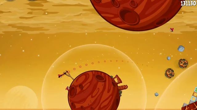 Angry Birds Space - Level 5-5 Red Planet 3 Star Walkthrough | WikiGameGuides смотреть онлайн
