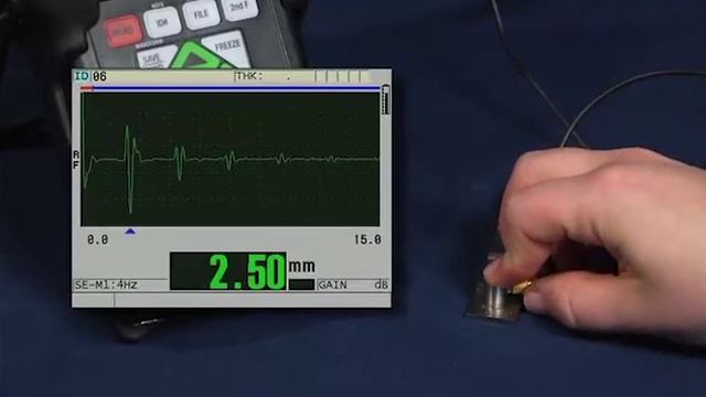 38DL PLUS Recall,Calibrate,Store a Single Element Transducer MASTER смотреть онлайн