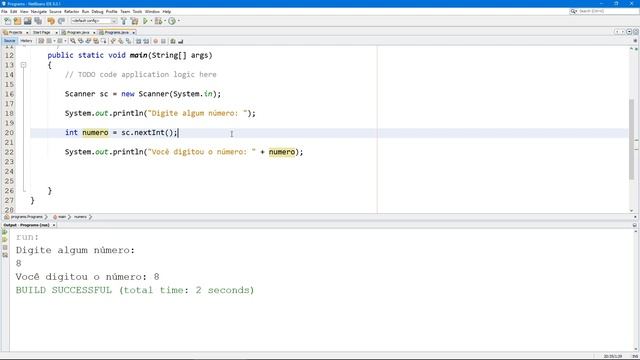 Aprenda Java Tutorial #10 - Scanner Ler Int e Double смотреть онлайн
