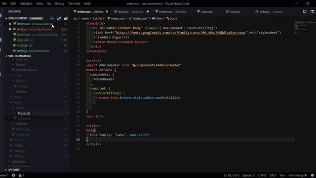 10-Let's Code - project 4 (Vue + Firebase) - Admin pages routes [Arabic] смотреть онлайн