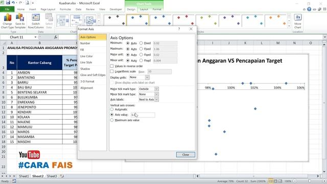 Cara Membuat Grafik 4 Kuadran Di Excel смотреть онлайн