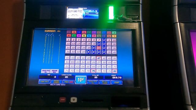Multi-Card Keno with the stealth bomber pattern #HandPayKENO #KENONATION keno nation big win try. смотреть онлайн