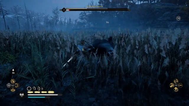 Битва с Кровавая свинья  #AssassinsCreed #Valhalla #BartelbyVideoGames