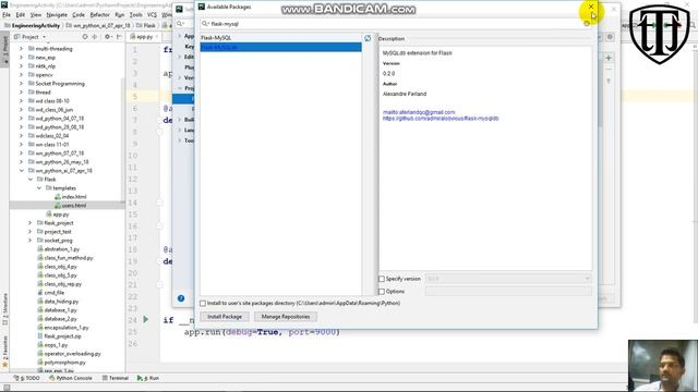 Flask Web App with Python for beginners [ part - 4 ] смотреть онлайн