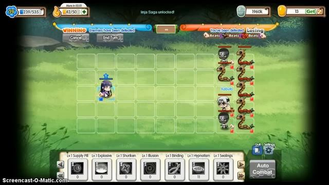 Pockie Ninja Social II : Gold Hinata ultimate Ninjutsu смотреть онлайн