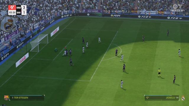 EA SPORTS FC 24 - GAMEPLAY - REAL MADRID vs BARCELONA - LA LIGA -FIFA 24 - PS5 смотреть онлайн