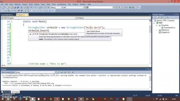 String Builder in C#