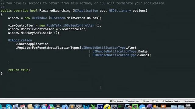 Xamarin Evolve 2013: Push Notifications with PushSharp смотреть онлайн
