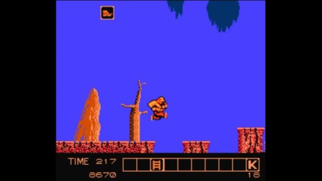 Dendy (Famicom,Nintendo,Nes) 8-bit Karnov Stage 3