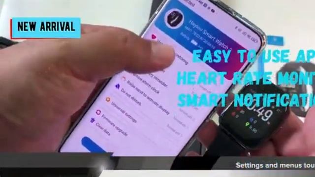 Haylou LS02 smart watch unboxing смотреть онлайн