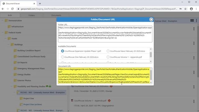 DocumentViewer - Folder Document URL смотреть онлайн
