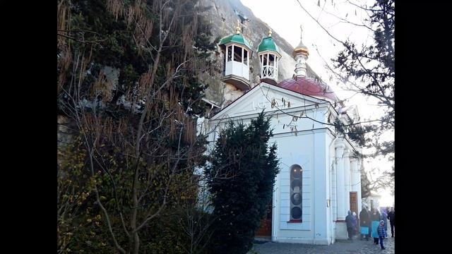 Крым. Инкерманский Свято-Климентовский пещерный мужской монастырь смотреть онлайн