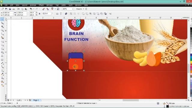 Creating Commercial Box Design In Corel Draw - Dr.Corel смотреть онлайн
