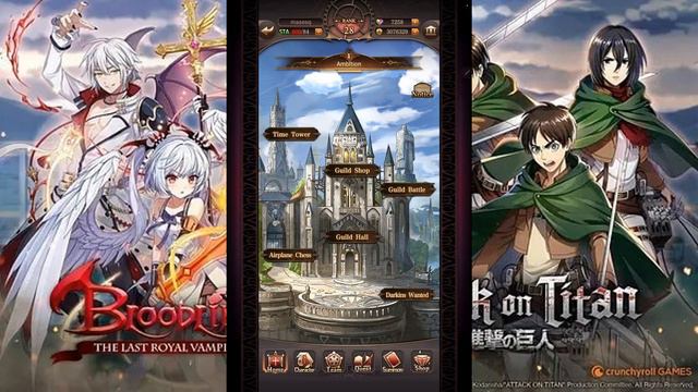 New Game Alert Bloodline The Last Royal Vampire Plus Attack On Titan Collaboration Overview & Revie смотреть онлайн