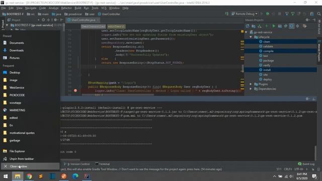 Maven build from Intellij and Command Line | PickoCode смотреть онлайн