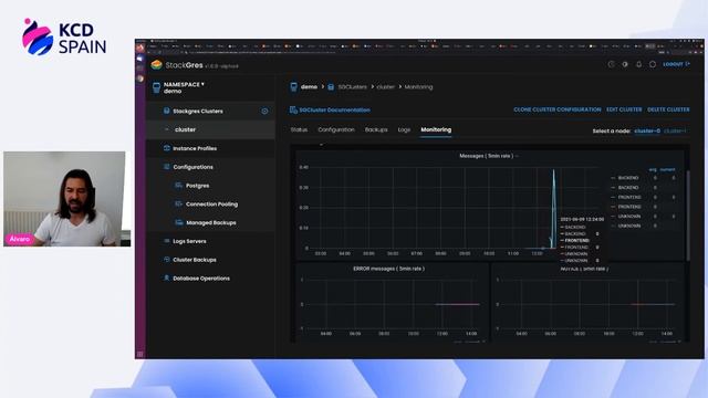 Reinventando Postgres en Kubernetes - Alvaro Hernandez, OnGres смотреть онлайн