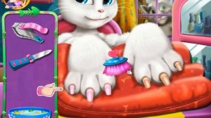 Игра Анжела. Игра Спа!маникюр для Анжелы