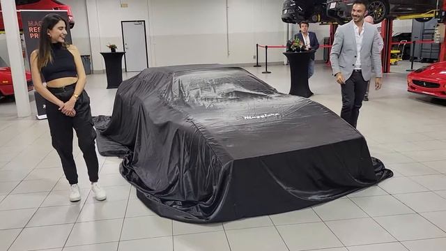Maggiore Restomod Project Reveal at Boardwalk Ferrari смотреть онлайн